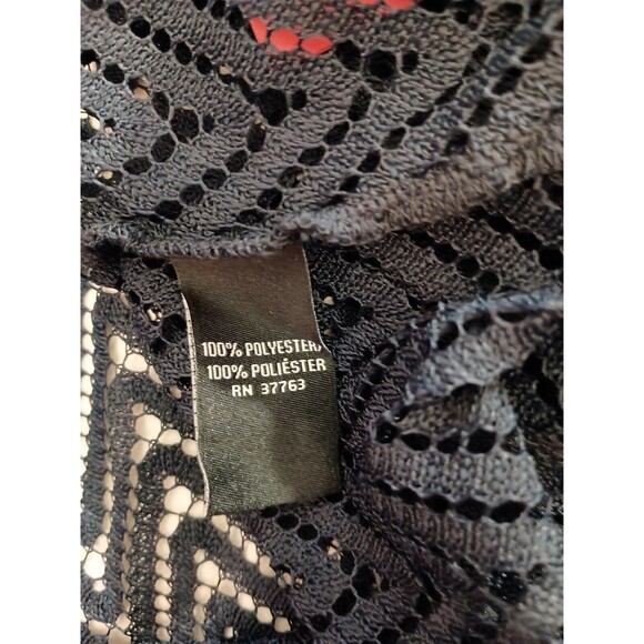 Rafaella Woman Cover Top Plus Size 2X Open Blue - Picture 9 of 10